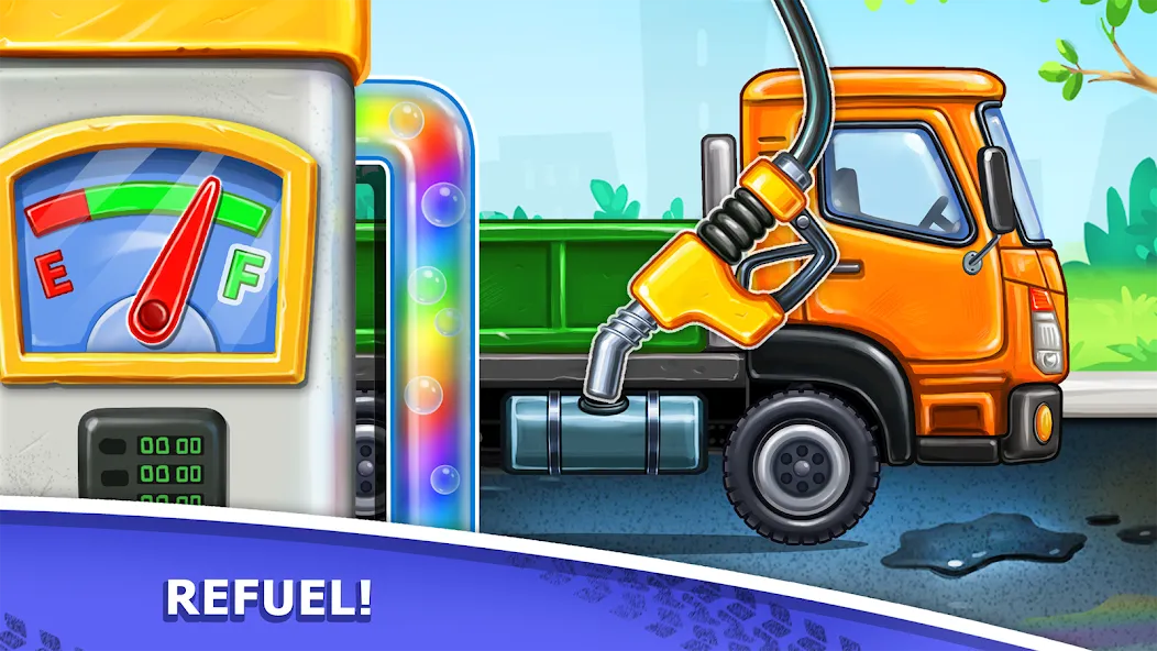 Truck games - build a house на Андроид — Много денег — скриншот 2 Truck games - build a house на Андроид — Много денег — скриншот 2
