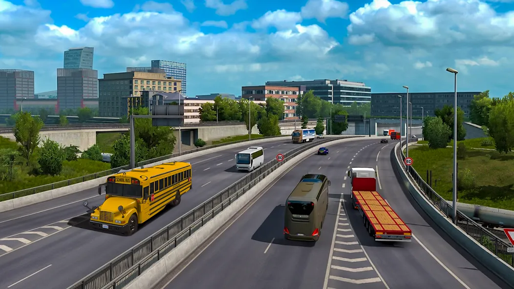 Скачать School Bus Transport Simulator — Модификация Много денег — скриншот 4 Скачать School Bus Transport Simulator — Модификация Много денег — скриншот 4
