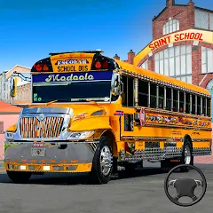 Скачать School Bus Transport Simulator — Модификация Много денег