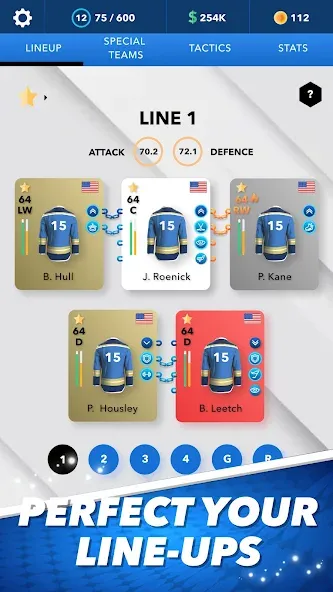 Скачать World Hockey Manager 24 на Андроид — Много денег — скриншот 1