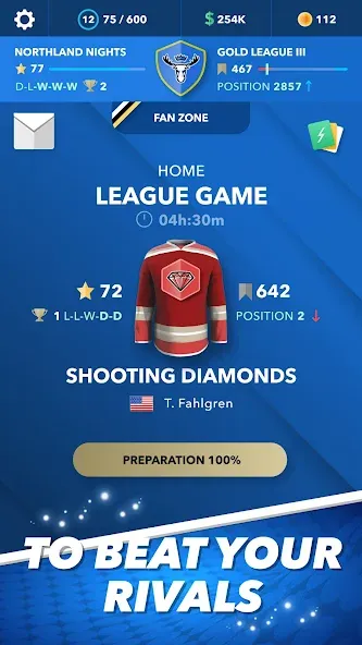 Скачать World Hockey Manager 24 на Андроид — Много денег — скриншот 2