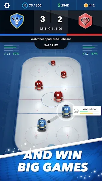 Скачать World Hockey Manager 24 на Андроид — Много денег — скриншот 3