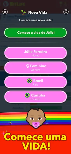 Скачать BitLife BR - Simulação de vida — Модификация Все открыто — скриншот 1