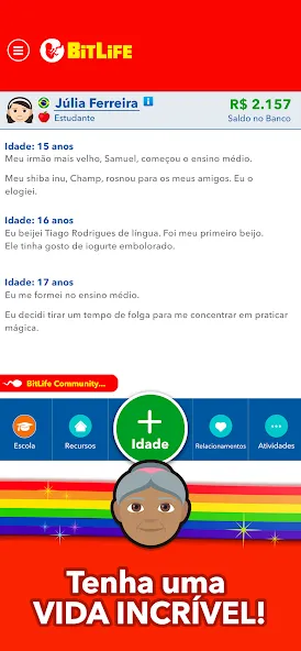 Скачать BitLife BR - Simulação de vida — Модификация Все открыто — скриншот 4