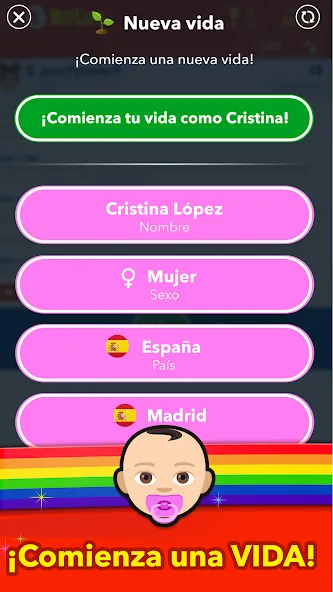 Скачать BitLife Español с модом — Много денег и без рекламы — скриншот 1