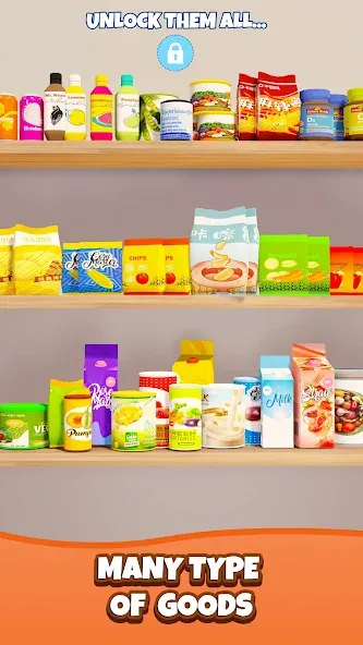 Скачать взломанную Match Triple Goods 3D — Много денег и без рекламы — скриншот 4