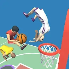 Скачать взломанную Dunk Team — Много денег