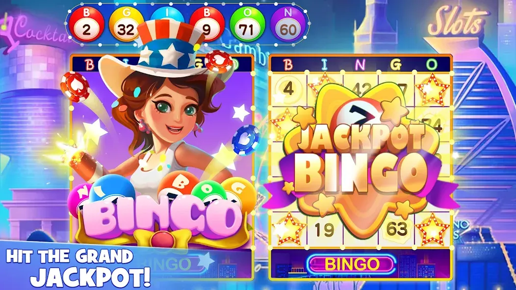 Bingo Lucky: Play Bingo Games (Мод Много денег и бесконечные билеты) — скриншот 2 Bingo Lucky: Play Bingo Games (Мод Много денег и бесконечные билеты) — скриншот 2