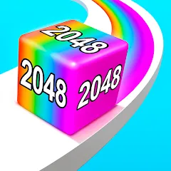 Скачать Jelly Run 2048 (Мод: Много денег) на Андроид