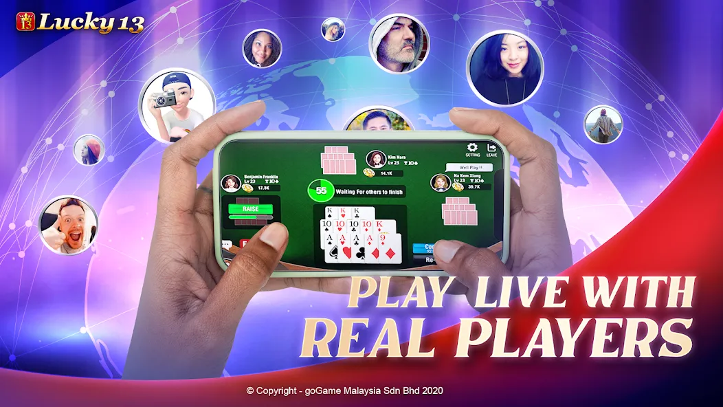 Скачать Lucky 13: 13 Poker Puzzle на Андроид — Бесконечные подсказки — скриншот 5