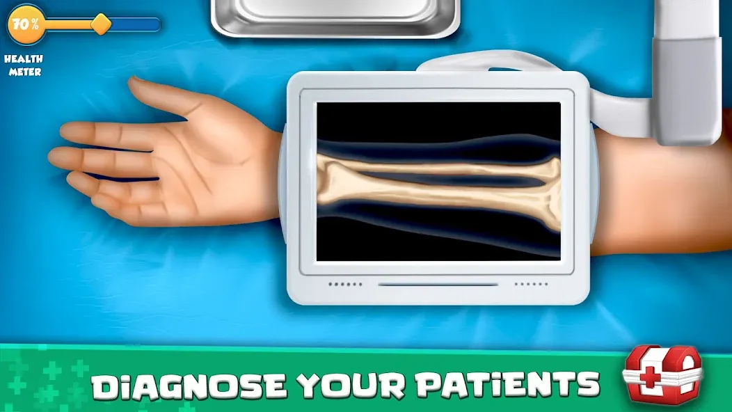 Скачать взлом Hospital Surgeon: Doctor Game на Андроид — Много денег — скриншот 2
