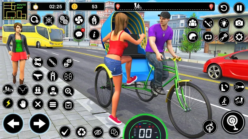 BMX Cycle Games 3D Cycle Race на Андроид — Много денег — скриншот 2