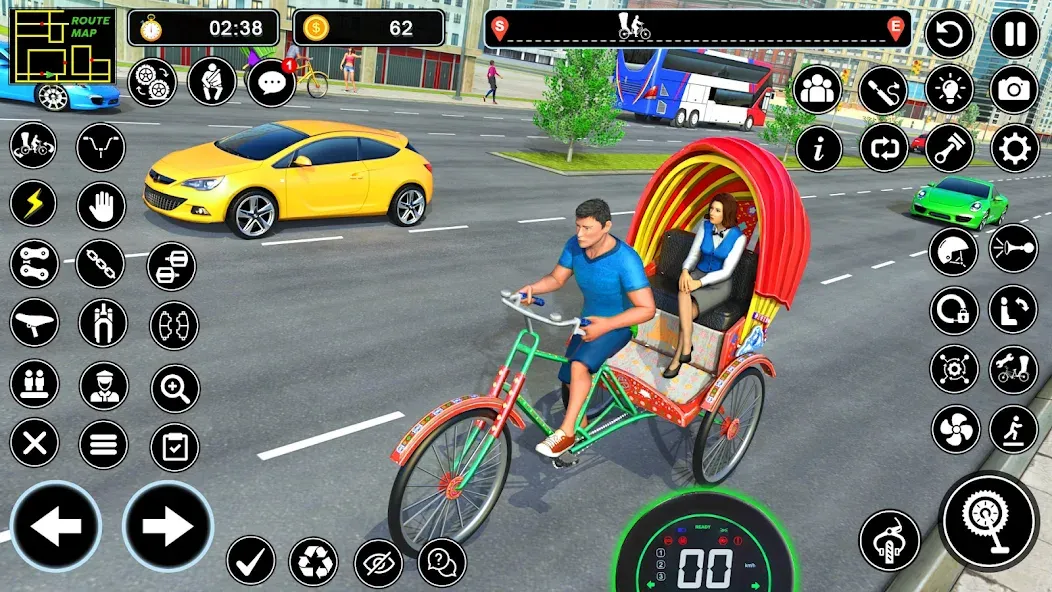 BMX Cycle Games 3D Cycle Race на Андроид — Много денег — скриншот 3