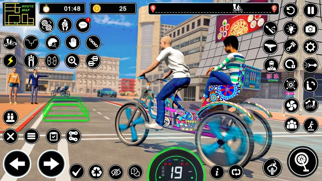 BMX Cycle Games 3D Cycle Race на Андроид — Много денег — скриншот 4