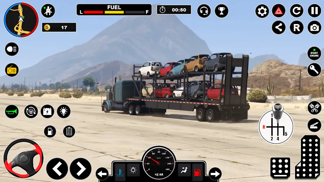 Скачать Car Transport - Truck Games 3D — Много денег — скриншот 2