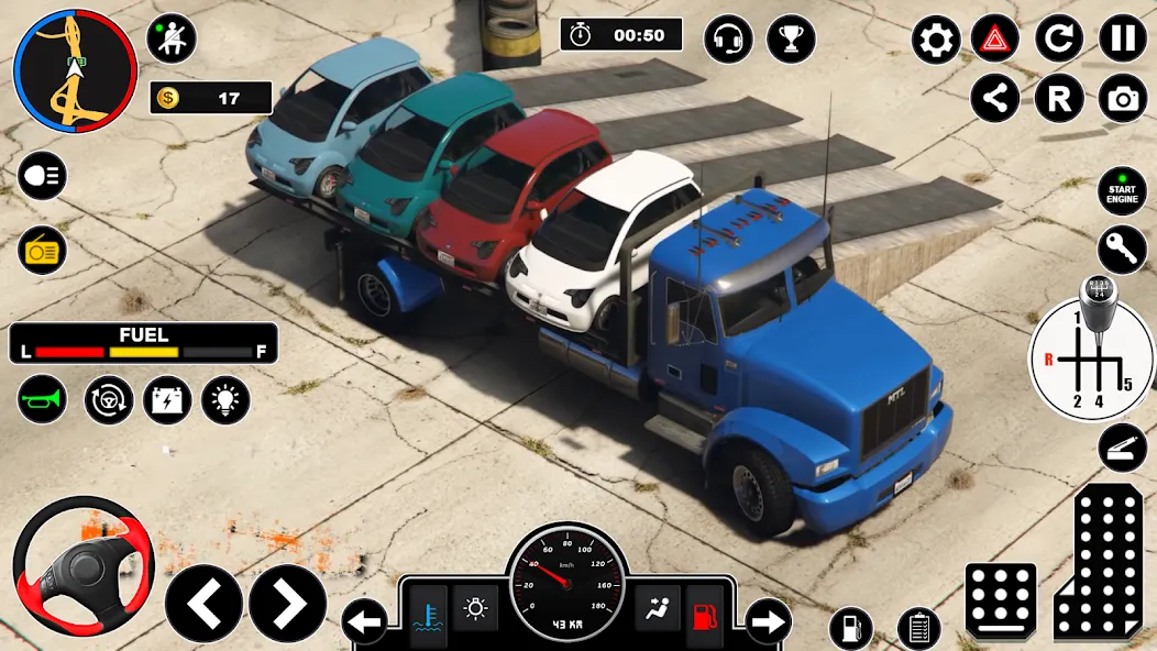 Скачать Car Transport - Truck Games 3D — Много денег — скриншот 4