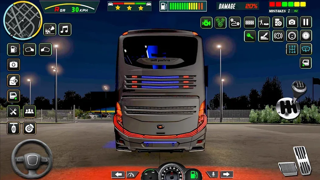 Public Coach Bus Driving Game MOD APK на Android — Много денег — скриншот 5