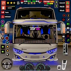 Public Coach Bus Driving Game MOD APK на Android — Много денег