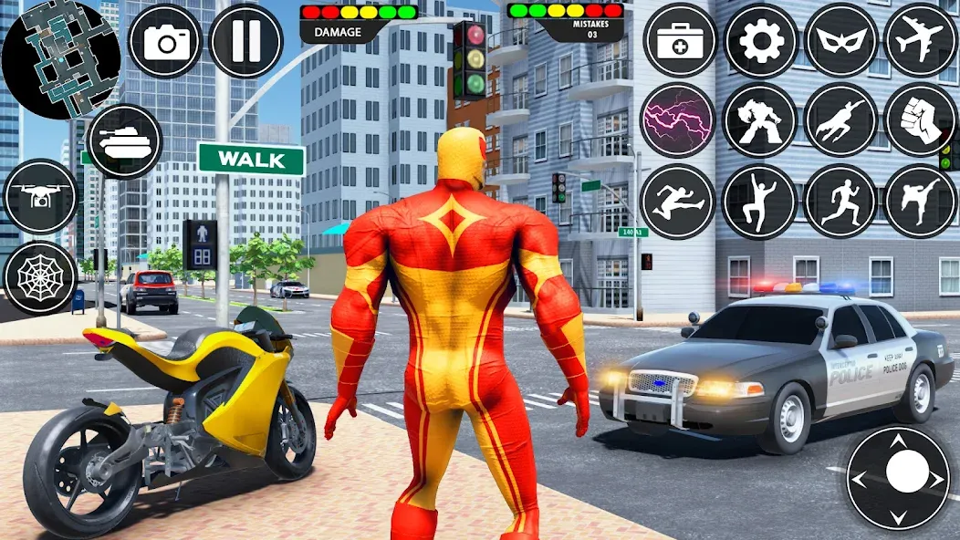 Скачать Rope Hero: Speed Hero Games на Андроид — Много денег — скриншот 3