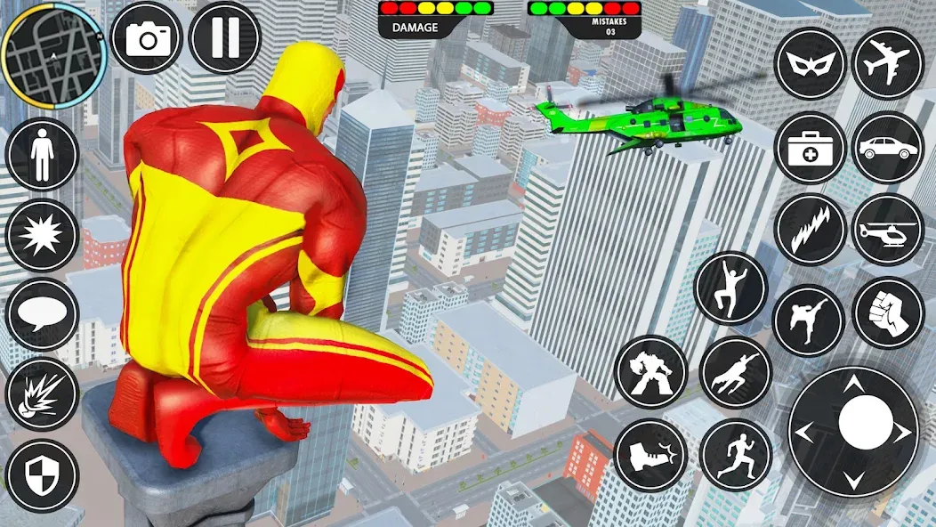 Скачать Rope Hero: Speed Hero Games на Андроид — Много денег — скриншот 5