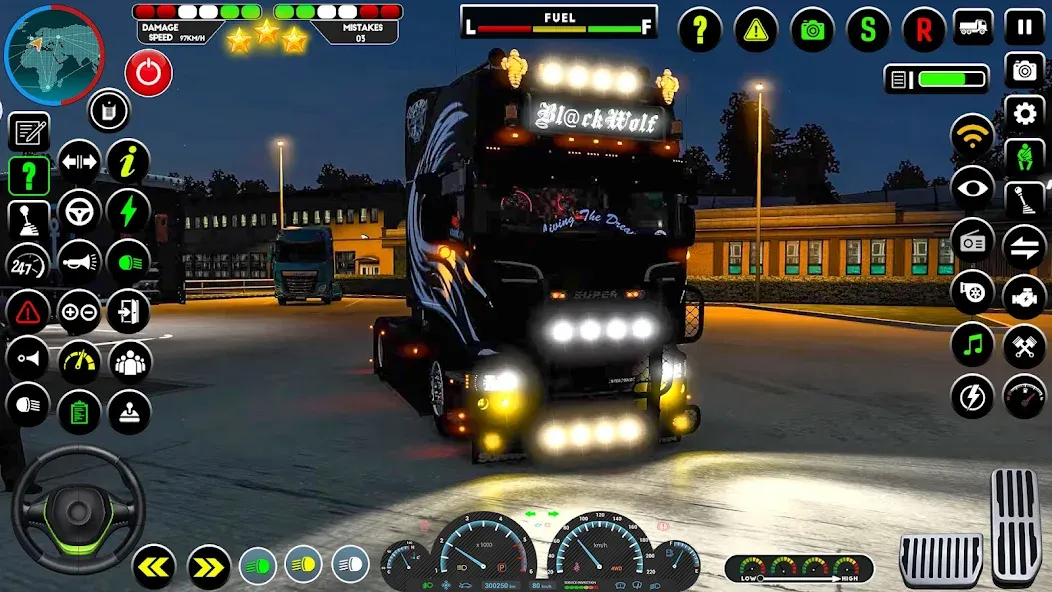 Скачать Truck Driving Euro Truck Game — Модификация Много денег — скриншот 1