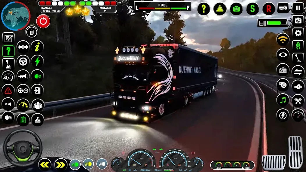 Скачать Truck Driving Euro Truck Game — Модификация Много денег — скриншот 2