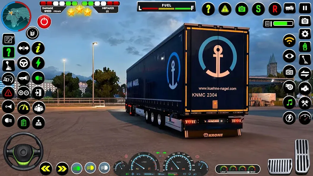 Скачать Truck Driving Euro Truck Game — Модификация Много денег — скриншот 3