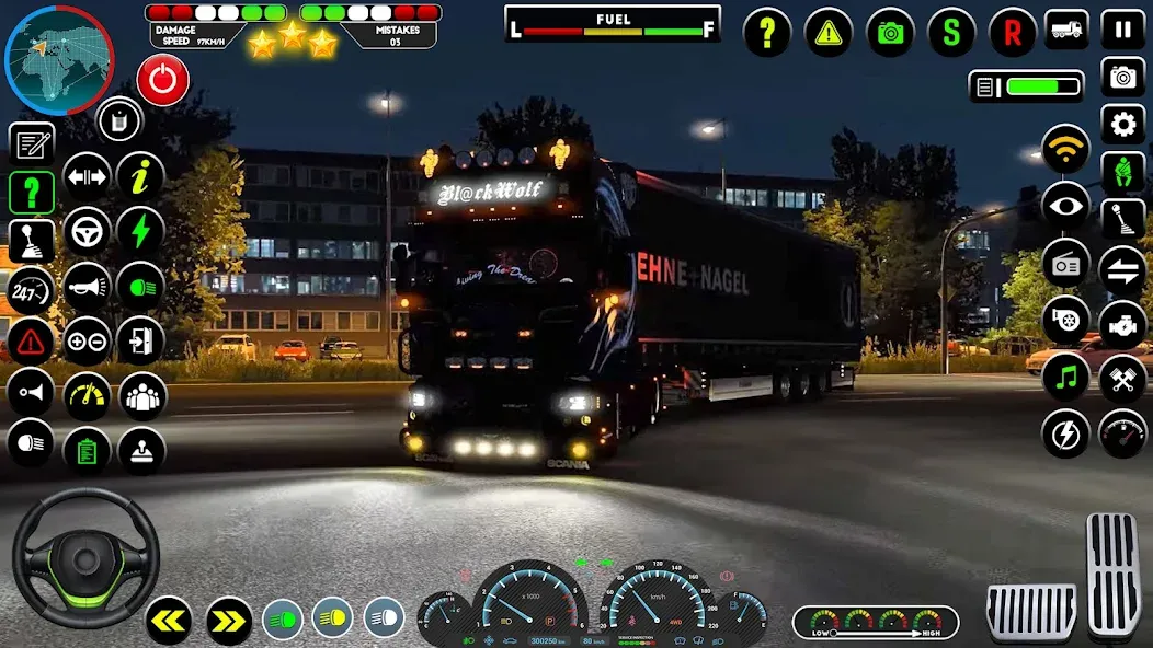 Скачать Truck Driving Euro Truck Game — Модификация Много денег — скриншот 5