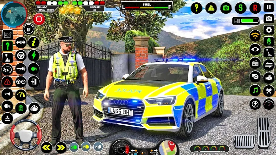 Скачать NYPD Police Car Parking Game — Последняя версия (Много денег) — скриншот 1