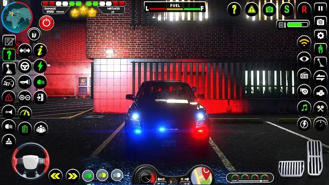 Скачать NYPD Police Car Parking Game — Последняя версия (Много денег) — скриншот 2