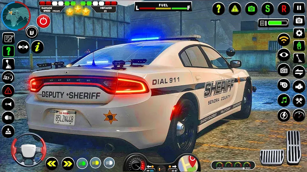 Скачать NYPD Police Car Parking Game — Последняя версия (Много денег) — скриншот 3