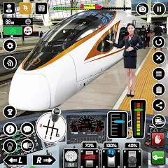 Railway Train Simulator Games MOD APK — Много денег