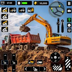 Взлом Snow Offroad Construction Game — Много денег