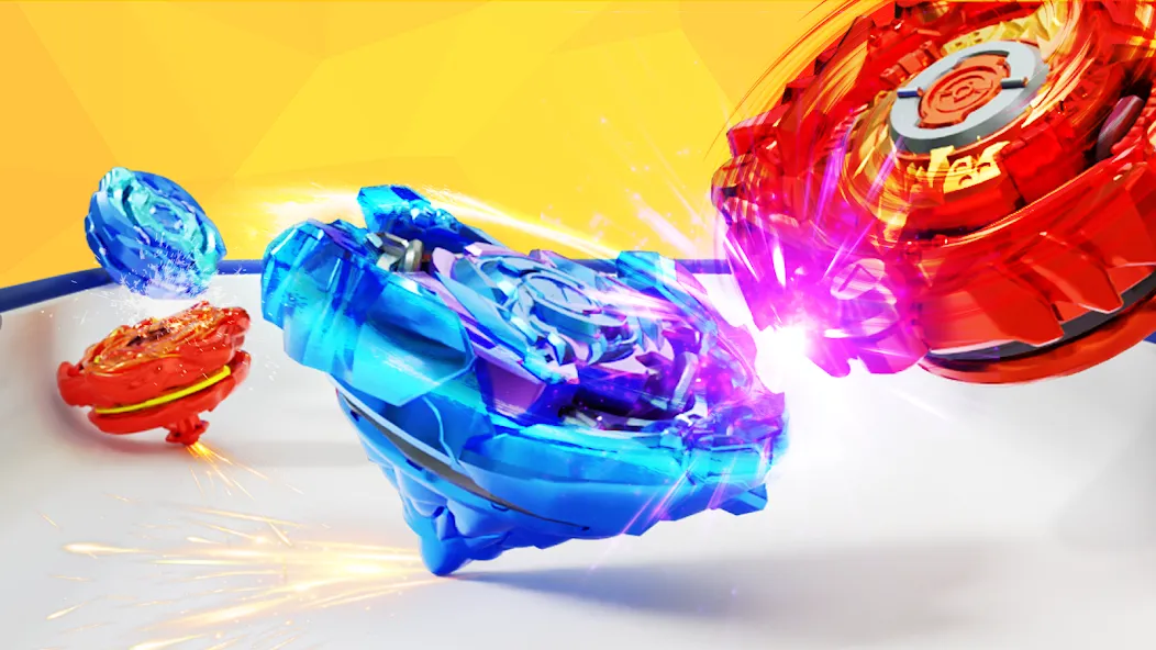 Spinner Battle: Merge Master MOD APK — Много денег — скриншот 5