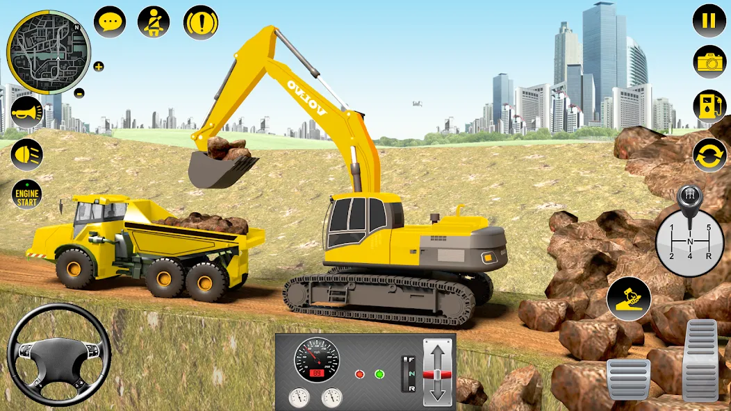 Builder City Construction Game MOD APK — Много денег — скриншот 3