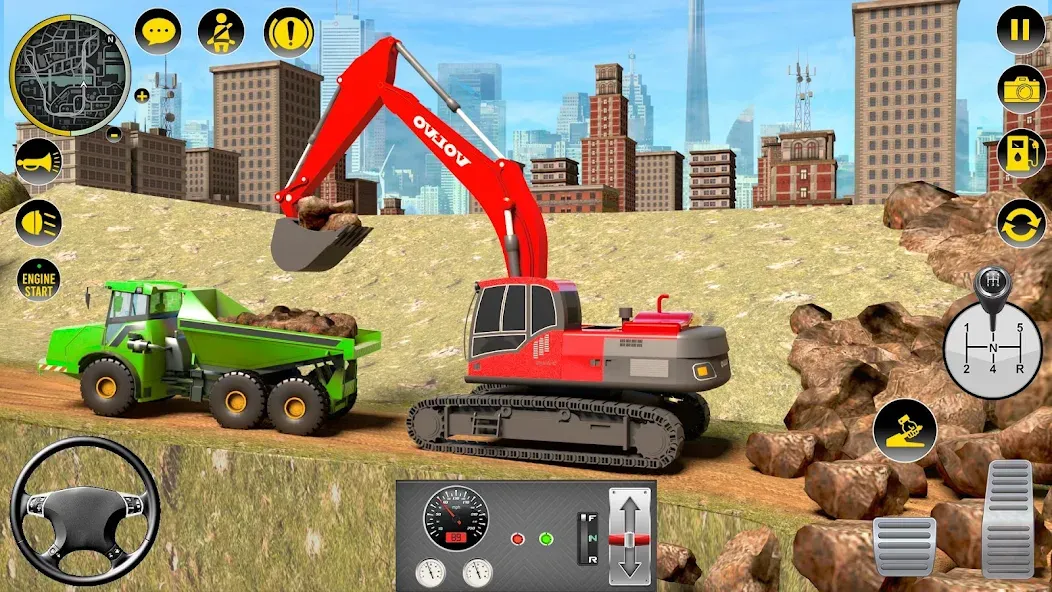 Builder City Construction Game MOD APK — Много денег — скриншот 4