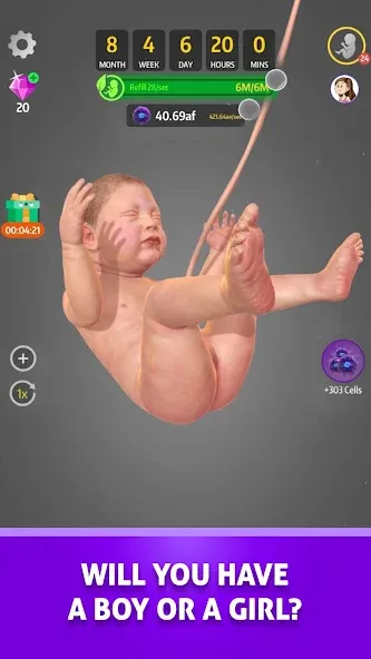 Idle 9 Months на Андроид — Мод Много денег и без рекламы — скриншот 5