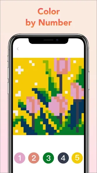 Pixel Art Book-Color By Number MOD APK — Все цвета разблокированы — скриншот 2