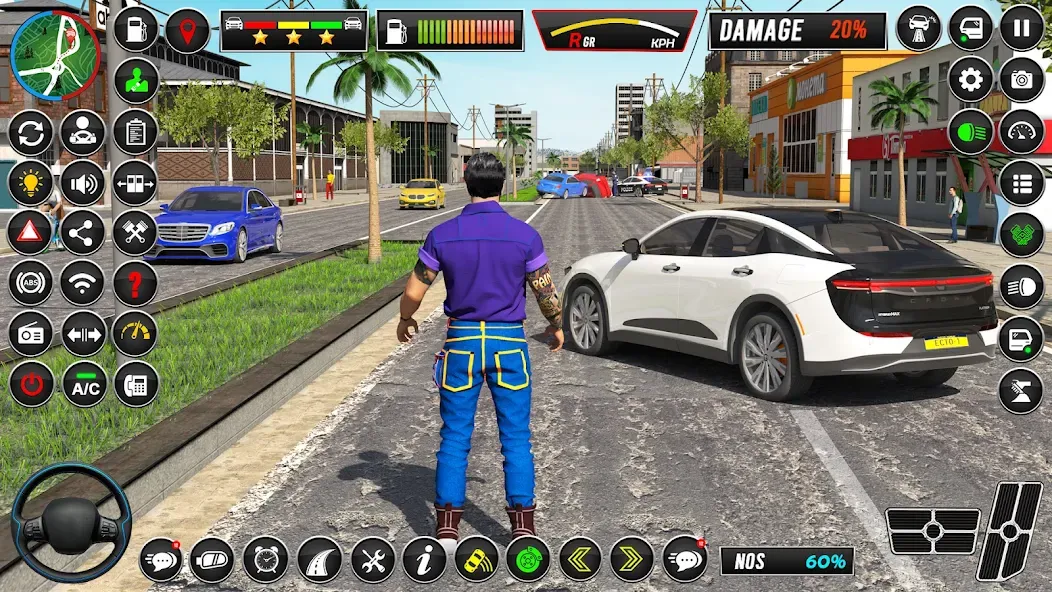 Скачать Driving School - Car Games 3D на Android — Много денег — скриншот 1