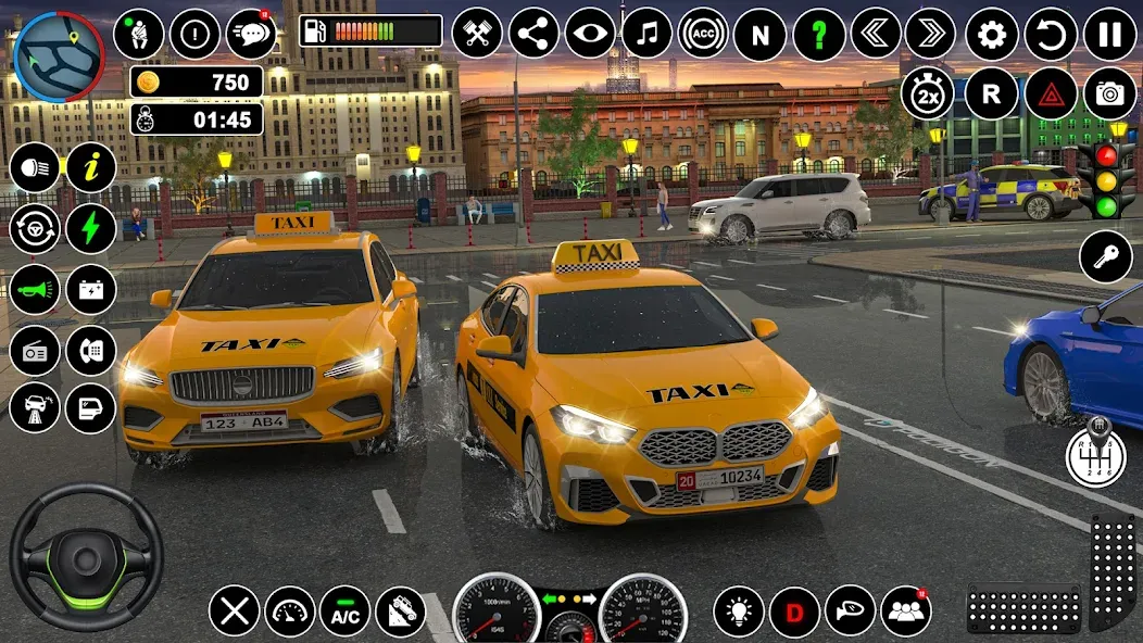 Скачать Russian Taxi Driving Simulator на Android — Много денег — скриншот 5