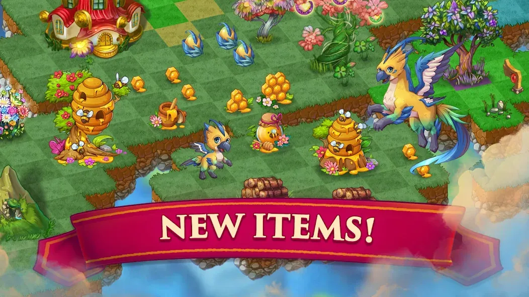 Скачать взлом Merge Dragons! на Андроид — Много денег и кристаллов — скриншот 5