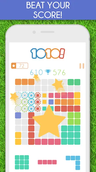 Скачать 1010! Block Puzzle Game на Андроид — Много денег — скриншот 2