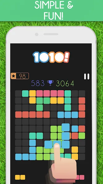 Скачать 1010! Block Puzzle Game на Андроид — Много денег — скриншот 4