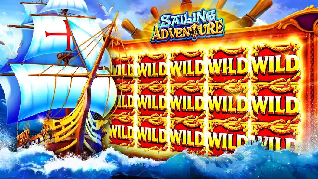 Jackpot World™ - Slots Casino — Взломанная версия (Взлом на много денег и бесконечные монеты) — скриншот 4