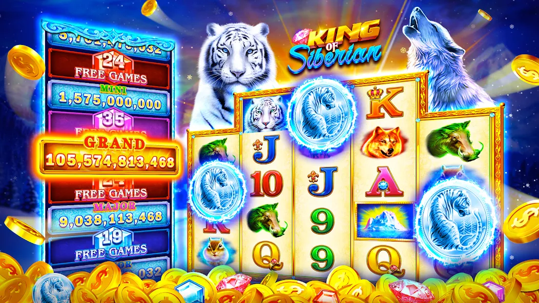 Jackpot World™ - Slots Casino — Взломанная версия (Взлом на много денег и бесконечные монеты) — скриншот 5