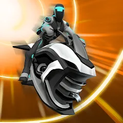 Gravity Rider: Space Bike Race — Взломанная версия (Много денег)