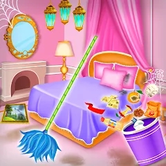 Princess house cleaning advent Mod APK Много денег — Скачать на Андроид