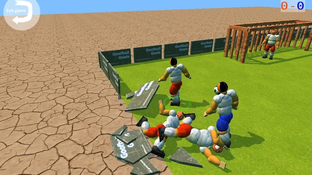 Goofball Goals Soccer Game 3D — Много денег — скриншот 2