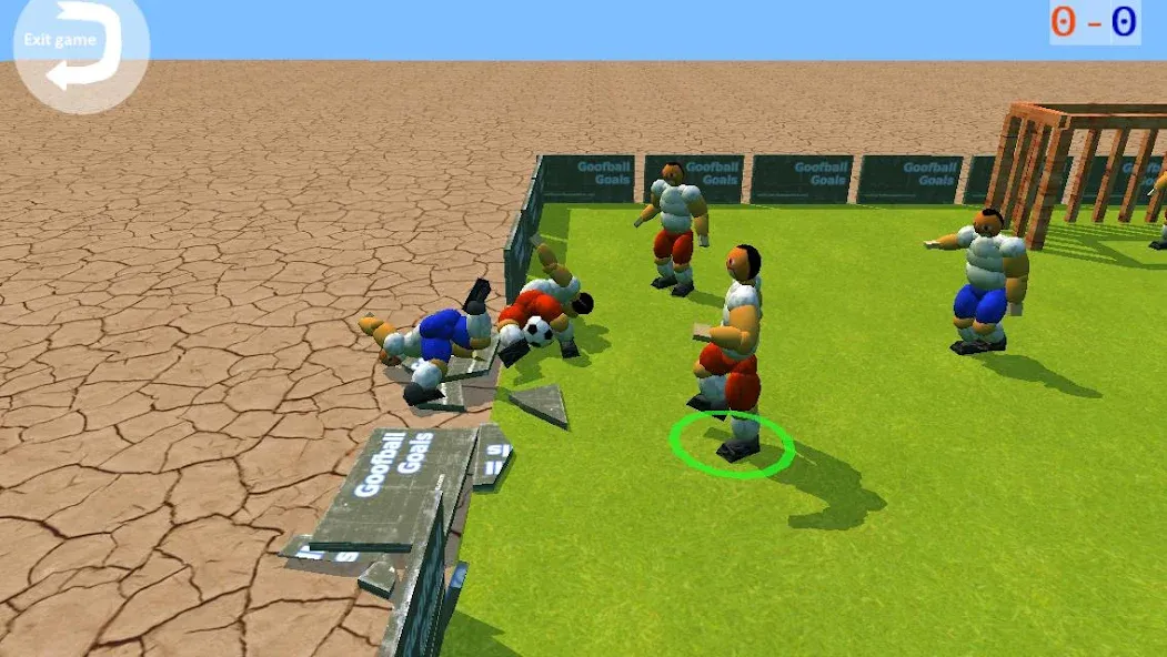 Goofball Goals Soccer Game 3D — Много денег — скриншот 3