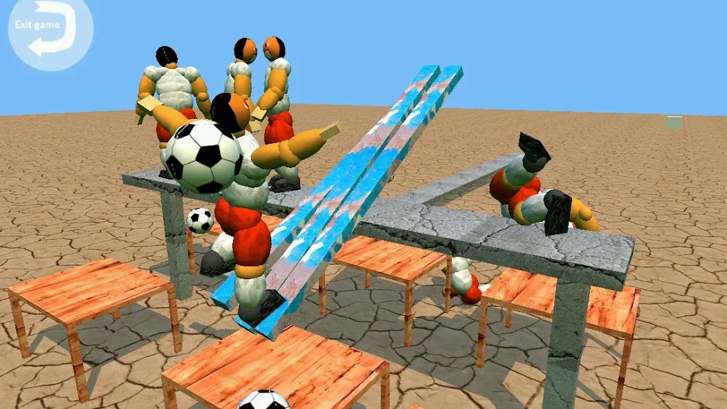 Goofball Goals Soccer Game 3D — Много денег — скриншот 5